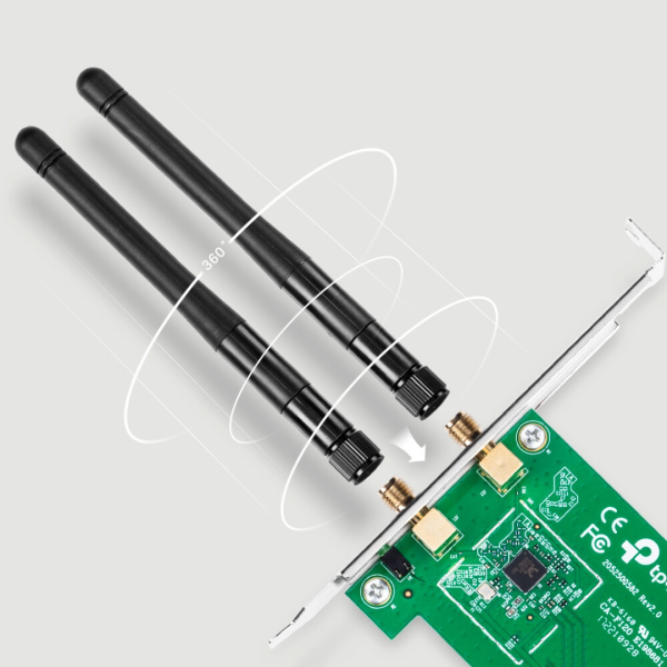 Ltc Tarjeta Wireless Tl-wn881nd Adapter Pci Expres N300mbps