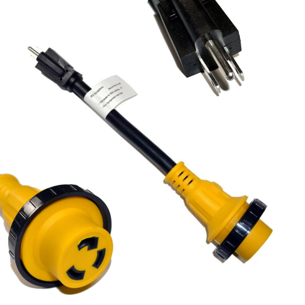 Cable Adaptador Alimentación Nema 5-15p Macho A L5-30r Hembra