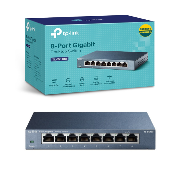 Switch Desktop TP-LINK 08 Puertos TLSG108