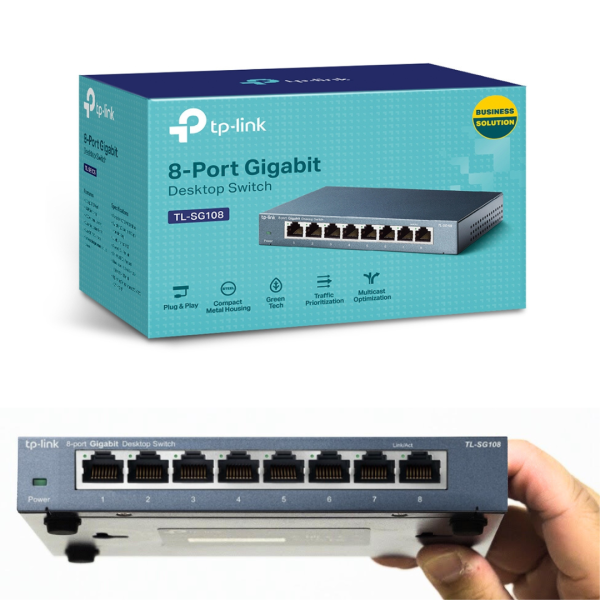 Switch Desktop TP-LINK 08 Puertos TLSG108
