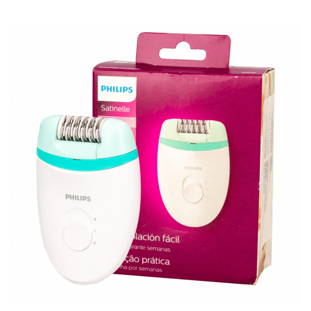Satinelle Essential Depiladora con Cable Compacta PHILIPS BRE224 - Impormel