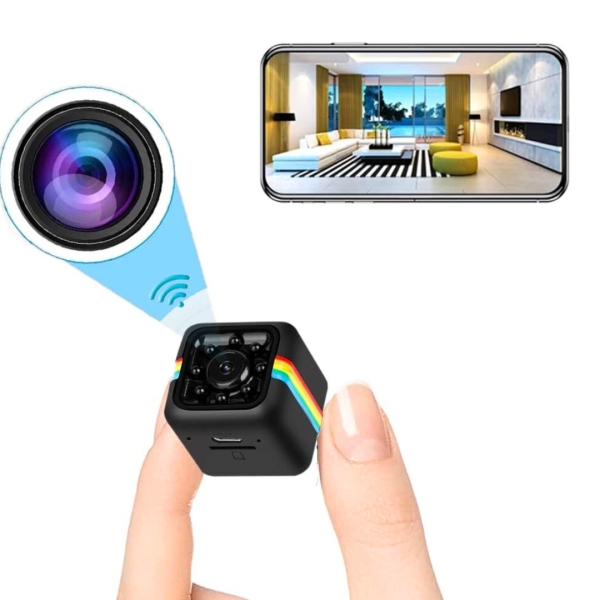 Mini Camara Espia Fhd Deportes Sq11 Vision Nocturna WIFI