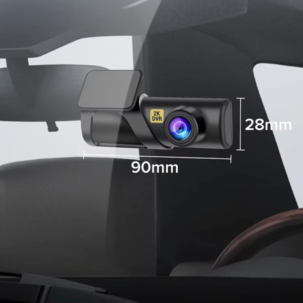 Cámara De Seguridad Inteligente Para Carro 2k 1440P Grabacion WDR WIFI