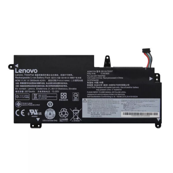 Bateria Lenovo ThinkPad S2 01AV400 01AV401 01AV402 01AV436 01AV435 01AV437 Interna