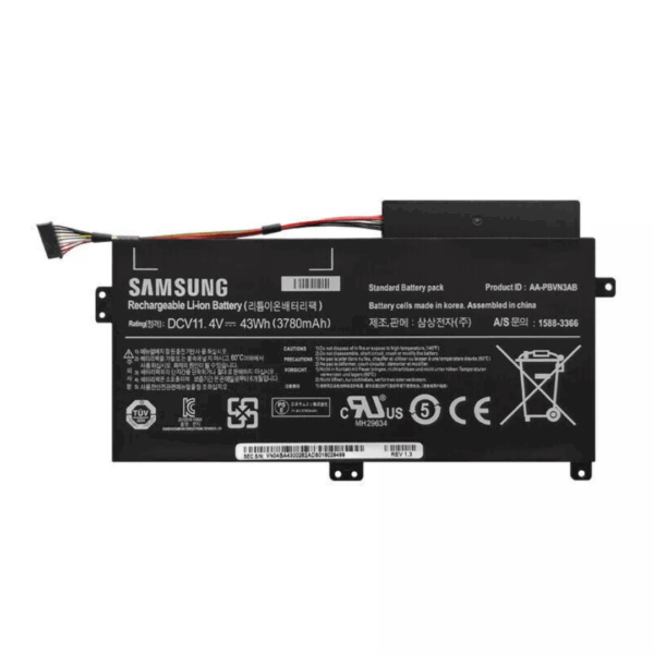 Bateria Samsung AA-PBVN3AB NP370R5E NP370R4E NP370R5E NP470R5E ATIV BOOK 450R4V 470R5E Interna